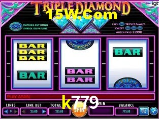 k779: Jogos de Caça-Níqueis-Altas Recompensas, Roleta-Velocidade, Blackjack-Desafios Máximos